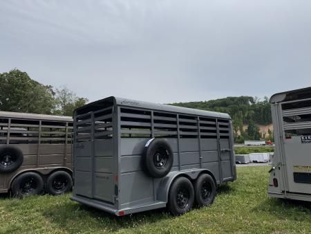 New 2026 Delta Trailers 500 ES 16' 6W 6'6'' TALL NO MATS Stock / Stock Combo Trailer