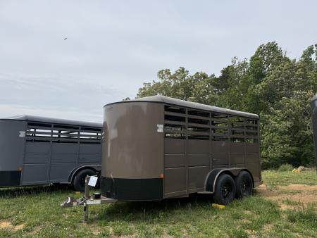 New 2026 Delta Trailers 500ES 16' 6W 7' NO MATS Stock / Stock Combo Trailer
