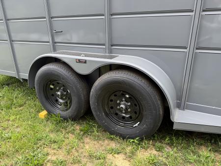 New 2026 Delta Trailers 500ES 16' 6W 7' NO MATS Stock / Stock Combo Trailer