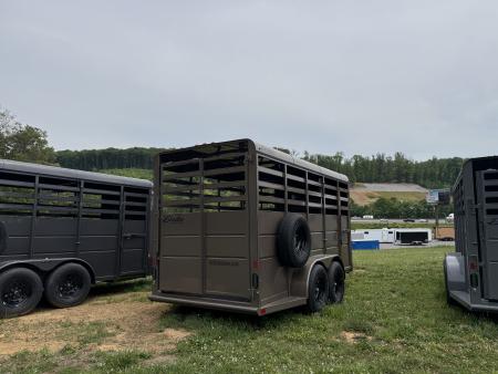 New 2026 Delta Trailers 500ES 16' 6W 7' NO MATS Stock / Stock Combo Trailer