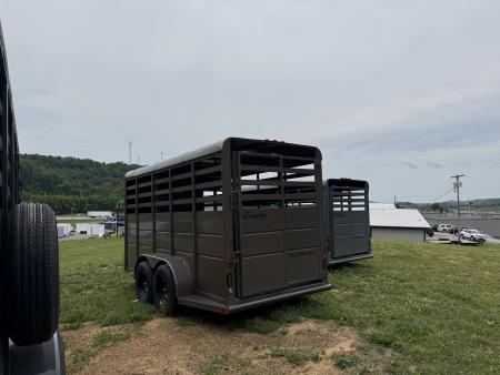 New 2026 Delta Trailers 500ES 16' 6W 7' NO MATS Stock / Stock Combo Trailer