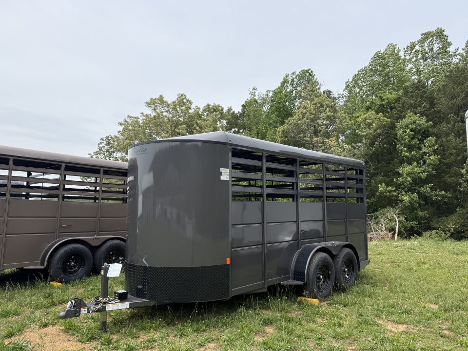 New 2026 Delta Trailers 500ES 16' 6W 7' NO MATS Stock / Stock Combo Trailer