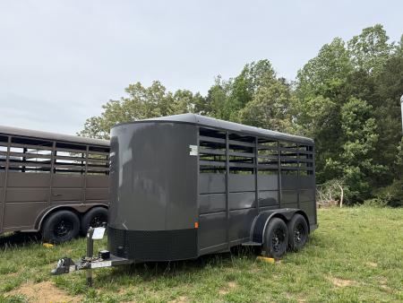 New 2026 Delta Trailers 500ES 16' 6W 7' NO MATS Stock / Stock Combo Trailer