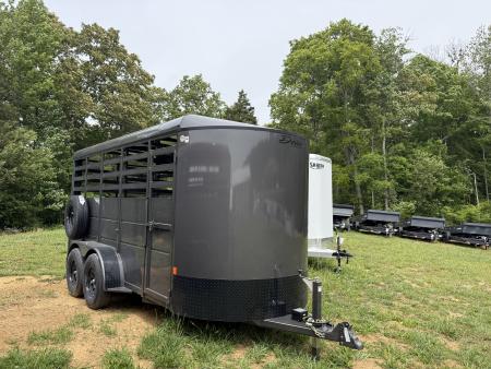 New 2026 Delta Trailers 500ES 16' 6W 7' NO MATS Stock / Stock Combo Trailer