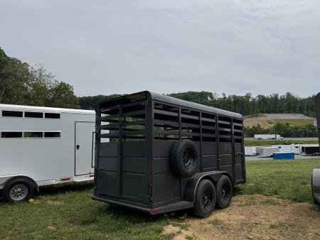 New 2026 Delta Trailers 500ES 16' 6W 7' NO MATS Stock / Stock Combo Trailer