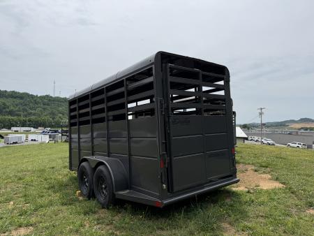 New 2026 Delta Trailers 500ES 16' 6W 7' NO MATS Stock / Stock Combo Trailer