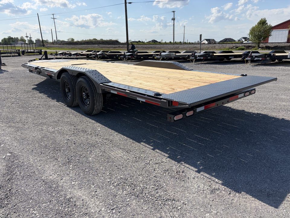 New 2026 Diamond C Trailers HXD207L24X102 (24' x 102") 14.9K Full Width Partial Tilt Equipment Trailer