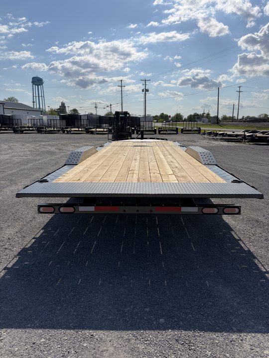 New 2026 Diamond C Trailers HXD207L24X102 (24' x 102") 14.9K Full Width Partial Tilt Equipment Trailer