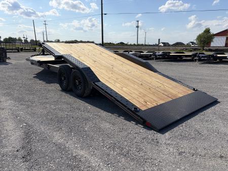New 2026 Diamond C Trailers HXD207L24X102 (24' x 102") 14.9K Full Width Partial Tilt Equipment Trailer