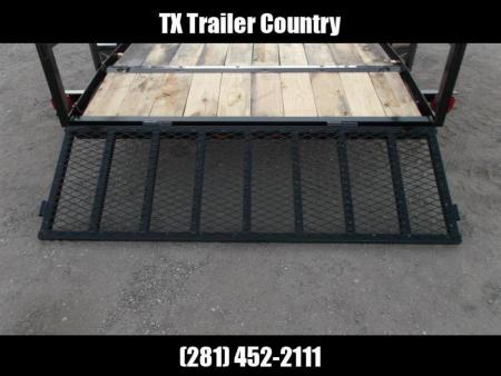 New 2026 Longhorn Trailers 77x12 Utility Trailer / 2ft Dovetail / 2ft Ramp Gate / LED Lights