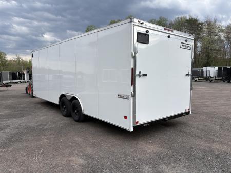 New 2026 Haulmark Passport Deluxe 8.5x24 7' Interior with Beavertail Car Hauler