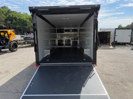 New Spartan Light Race 8.5x24 12k Black/Black Trim PKG W/ Front Cabinets