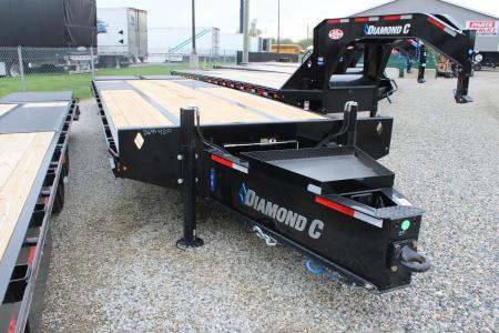 New 2026 Diamond C Trailers 30' PX 25K GVWR STOCK ID 53148 Equipment Trailer