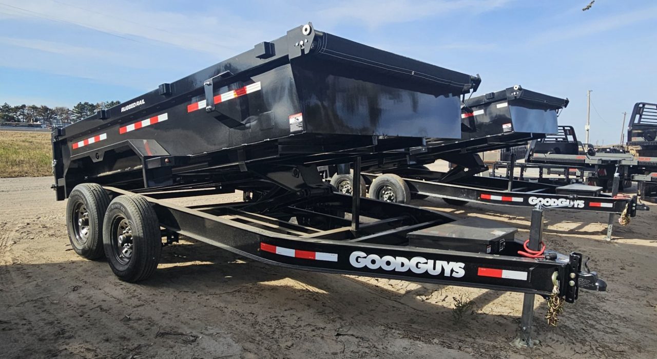 New 2026 Good Guys Trailers 83" x 14' General Duty Low-Profile Dump Trailer