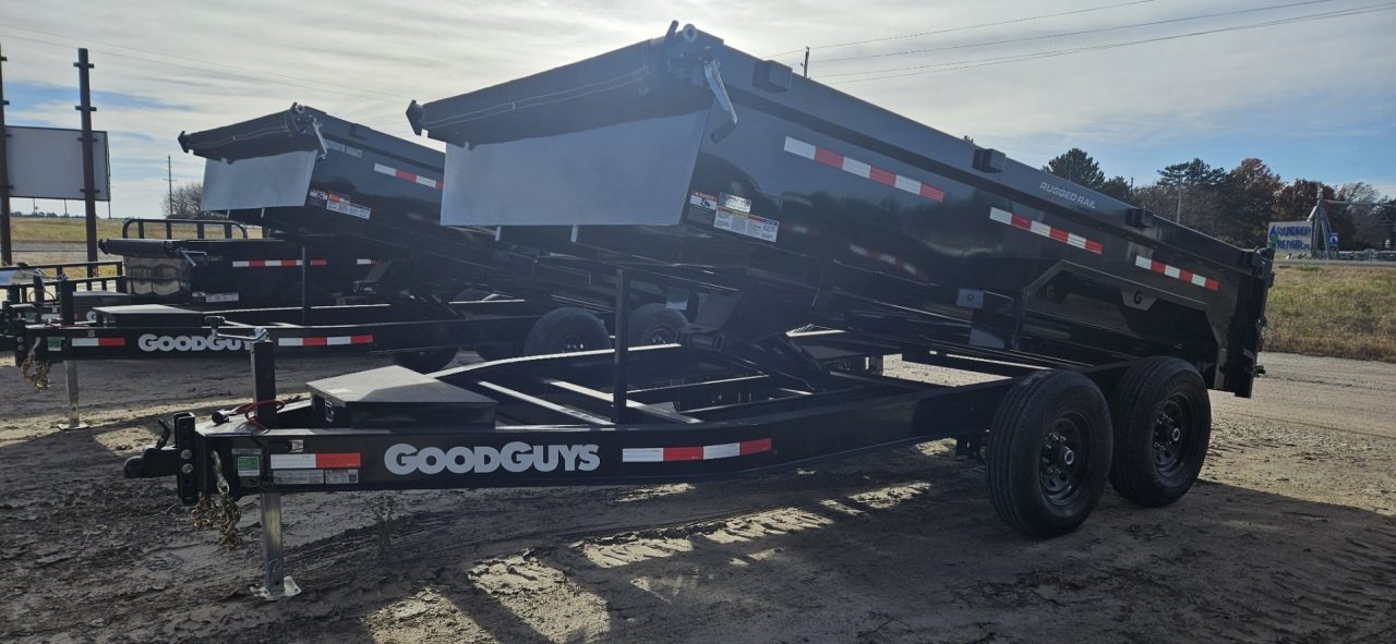 New 2026 Good Guys Trailers 83" x 14' General Duty Low-Profile Dump Trailer