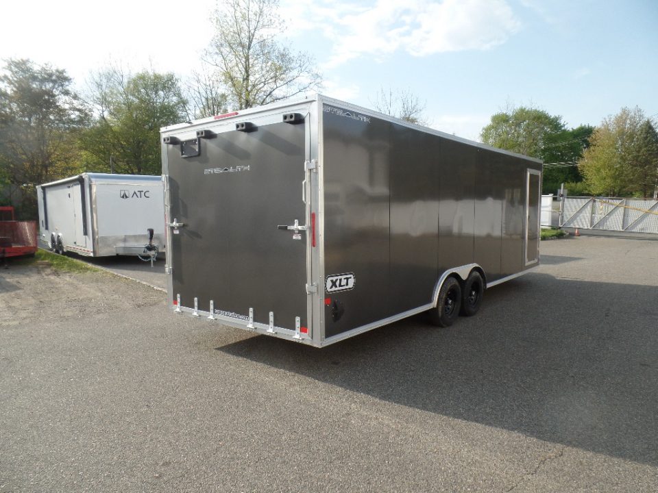 New 2027 ALCOM 8.5X24 Enclosed Car Trailer / XLT Model Car Hauler