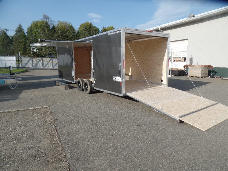 New 2027 ALCOM 8.5X24 Enclosed Car Trailer / XLT Model Car Hauler