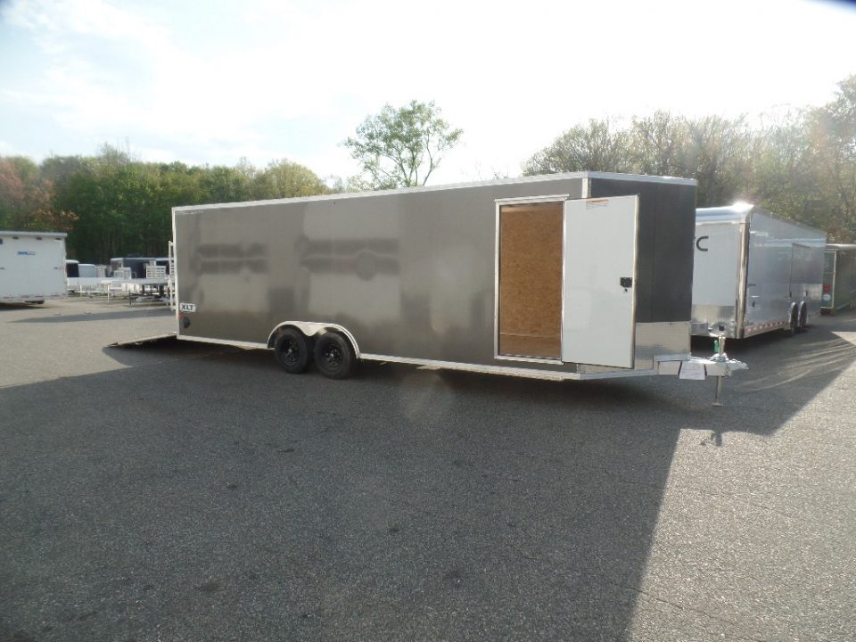 New 2027 ALCOM 8.5X24 Enclosed Car Trailer / XLT Model Car Hauler