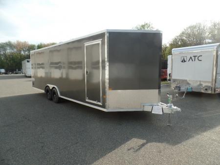 New 2027 ALCOM 8.5X24 Enclosed Car Trailer / XLT Model Car Hauler