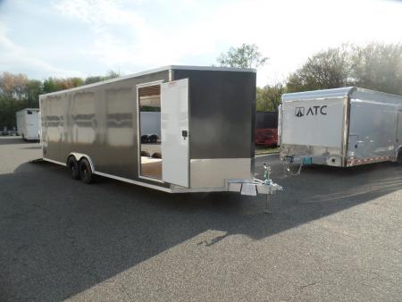 New 2027 ALCOM 8.5X24 Enclosed Car Trailer / XLT Model Car Hauler