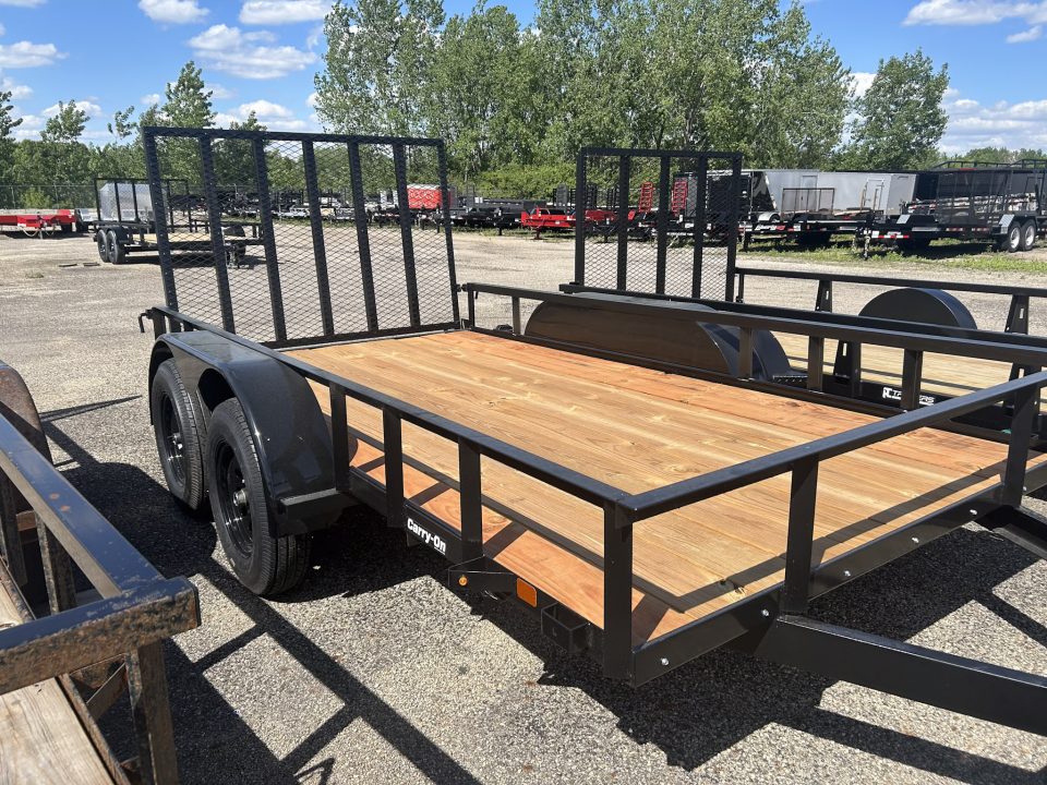 New 2026 Carry-On 6 X 12 FT TANDEM AXLE UTILITY TRAILER 7K GVWR