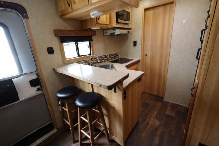 Used 2017 Bison Trailers 3 Horse LQ Trailer
