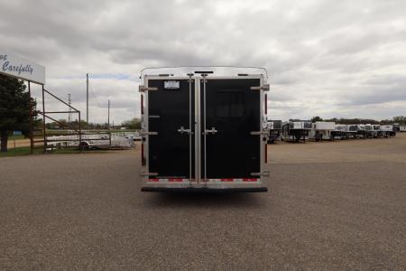 Used 2017 Bison Trailers 3 Horse LQ Trailer