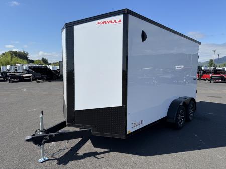 New 2026 Formula Conquest 7x14 Enclosed Trailer w/ Upgrades 7k GVWR