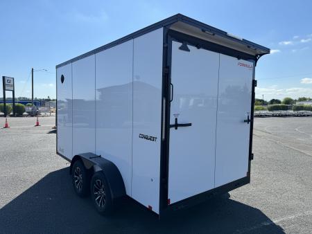 New 2026 Formula Conquest 7x14 Enclosed Trailer w/ Upgrades 7k GVWR