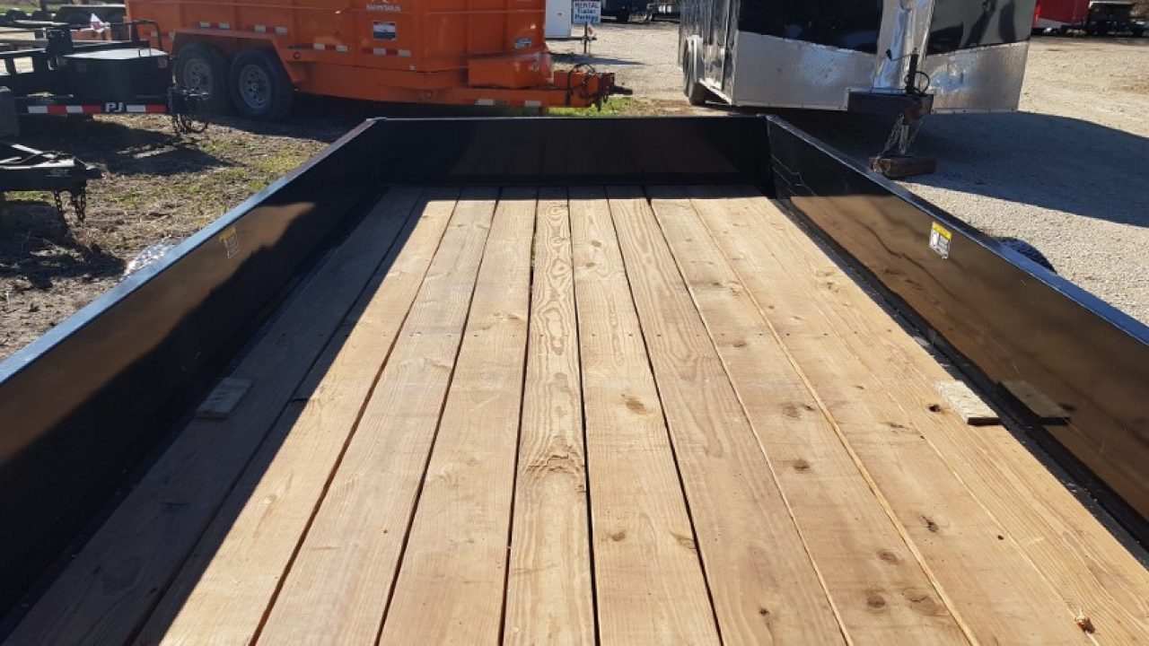 Used 2023 Trailerman 76" x 12 Steel High Side 3K Utility Trailer