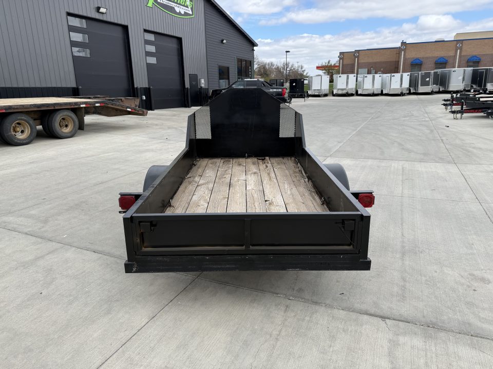 Used 2002 Chaparral 5x10 Flatbed Trailer
