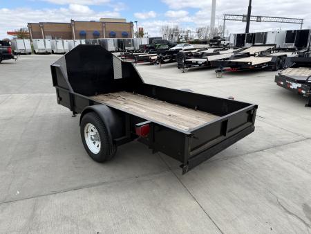 Used 2002 Chaparral 5x10 Flatbed Trailer
