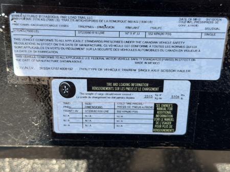 New 2026 Load Trail 6.5-12 Single Axle Tilt Deck Equipment Hauler 7K GVWR