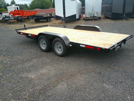 New 2026 Eagle 7x16 7K Flatbed Trailer