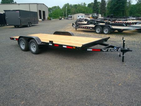 New 2026 Eagle 7x16 7K Flatbed Trailer