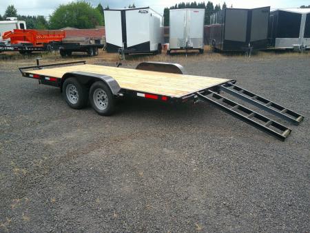 New 2026 Eagle 7x16 7K Flatbed Trailer