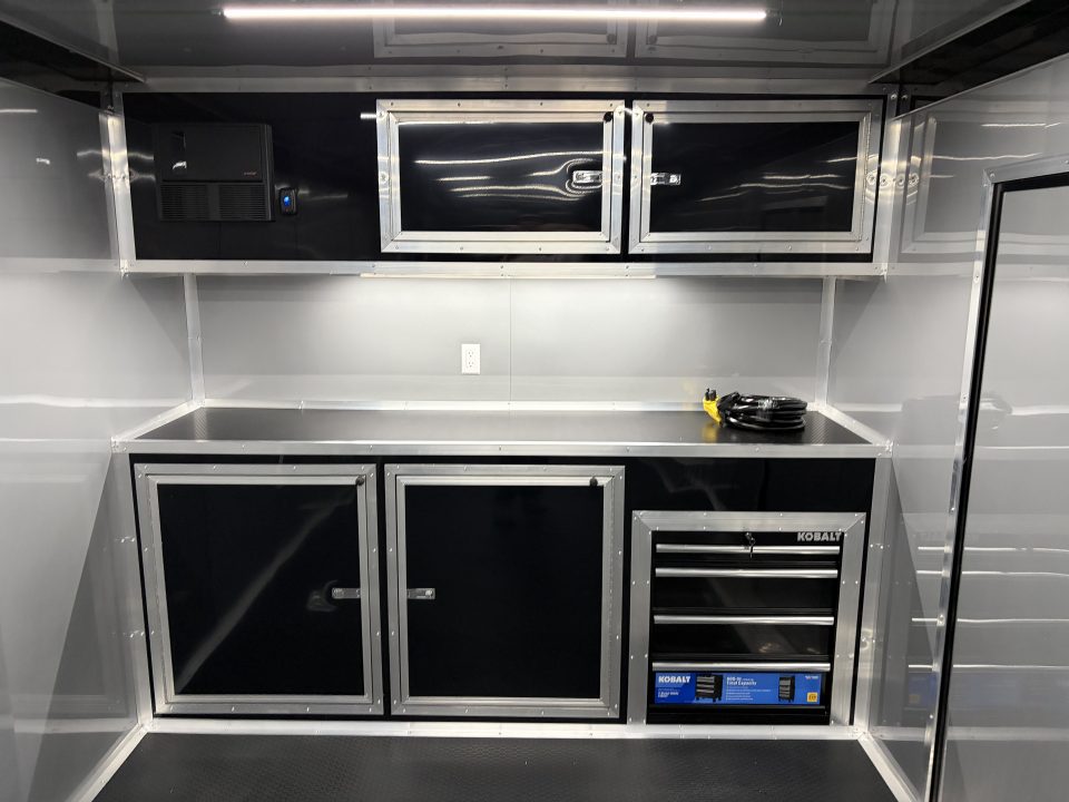 New 2026 Spartan 24' PRO SERIES Race Trailer, 12K GVWR, Polycor, Finished Race Interior, A/C