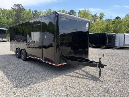 New 2026 Spartan 24' PRO SERIES Race Trailer, 12K GVWR, Polycor, Finished Race Interior, A/C