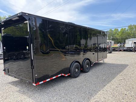 New 2026 Spartan 24' PRO SERIES Race Trailer, 12K GVWR, Polycor, Finished Race Interior, A/C