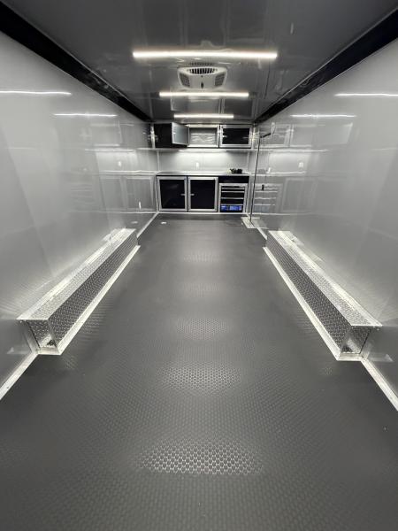 New 2026 Spartan 24' PRO SERIES Race Trailer, 12K GVWR, Polycor, Finished Race Interior, A/C