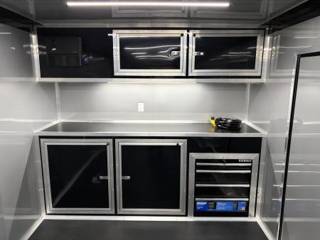 New 2026 Spartan 24' PRO SERIES Race Trailer, 12K GVWR, Polycor, Finished Race Interior, A/C