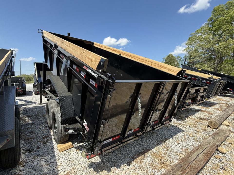 New 2026 Liberty LD14K 83X16 Gooseneck Dump Trailer, TELESCOPIC LIFT, 7 GAUGE FLOOR, 40” SIDES