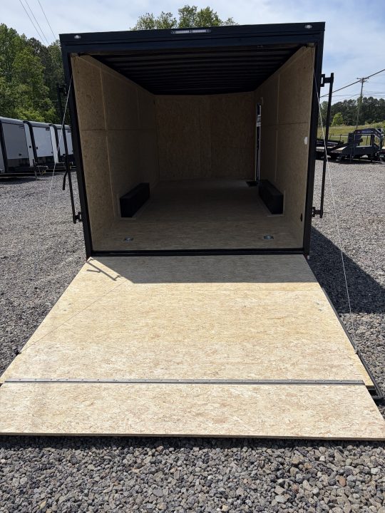 New 2026 Spartan Cargo 8.5x20 Enclosed Trailer, White PolyCor, BIG PKG, 14K GVWR, 7' Interior, 60" Triple Tube Tongue, StableDeck