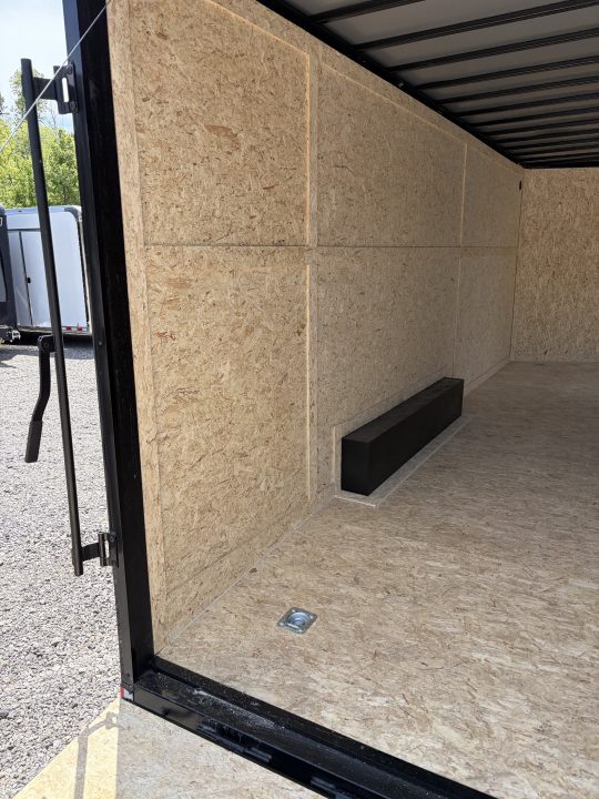 New 2026 Spartan Cargo 8.5x20 Enclosed Trailer, White PolyCor, BIG PKG, 14K GVWR, 7' Interior, 60" Triple Tube Tongue, StableDeck