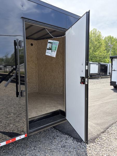 New 2026 Spartan Cargo 8.5x20 Enclosed Trailer, White PolyCor, BIG PKG, 14K GVWR, 7' Interior, 60" Triple Tube Tongue, StableDeck