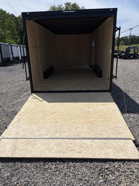 New 2026 Spartan Cargo 8.5x20 Enclosed Trailer, White PolyCor, BIG PKG, 14K GVWR, 7' Interior, 60" Triple Tube Tongue, StableDeck