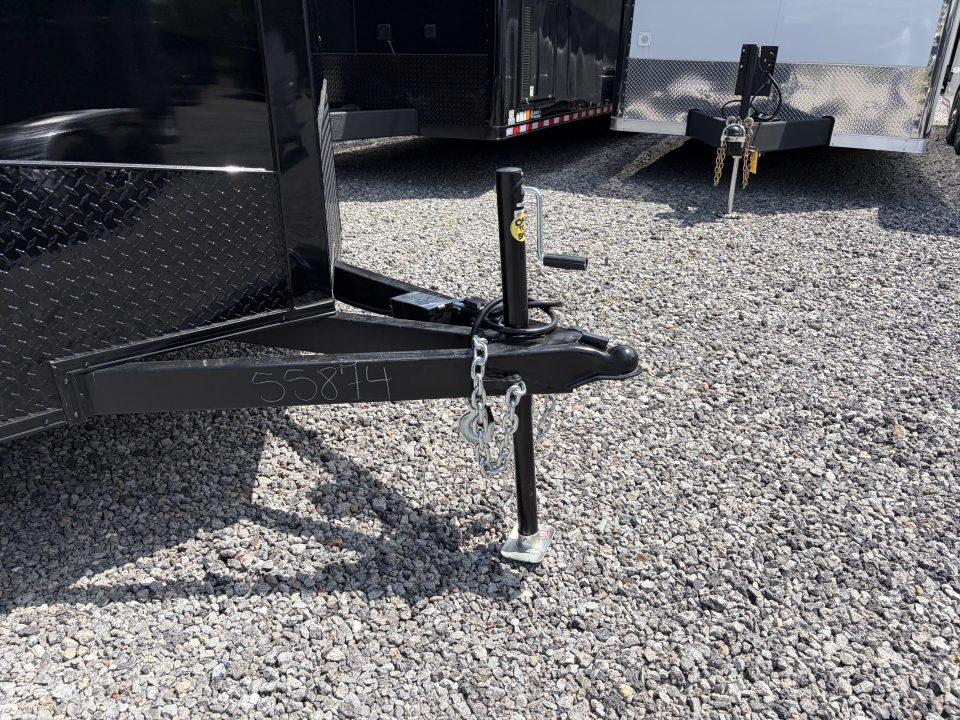 New 2026 Spartan 7X14 Enclosed Trailer, Pro-Series, 7K GVWR, Race Wing, 1 Piece Roof, 54" Triple Tube Tongue, Stabledeck