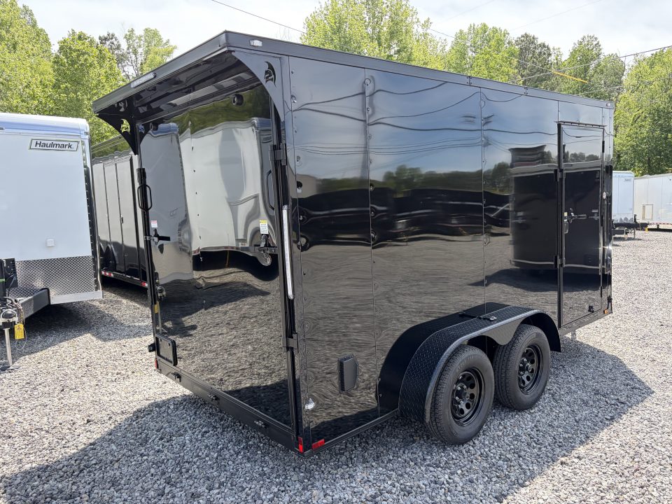 New 2026 Spartan 7X14 Enclosed Trailer, Pro-Series, 7K GVWR, Race Wing, 1 Piece Roof, 54" Triple Tube Tongue, Stabledeck