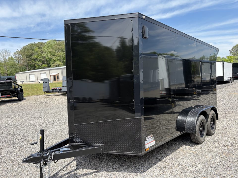 New 2026 Spartan 7X14 Enclosed Trailer, Pro-Series, 7K GVWR, Race Wing, 1 Piece Roof, 54" Triple Tube Tongue, Stabledeck