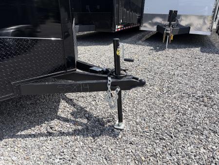 New 2026 Spartan 7X14 Enclosed Trailer, Pro-Series, 7K GVWR, Race Wing, 1 Piece Roof, 54" Triple Tube Tongue, Stabledeck